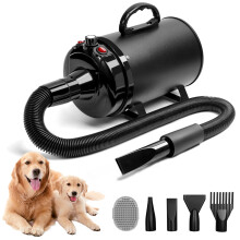 Blanlody Dog Hair Dryer Blaster 3800W/5.2HP Pet Grooming Hair Dryer Lo
