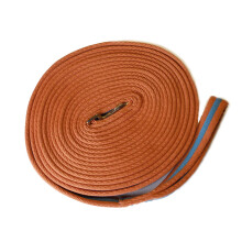 Rhinegold Padded Lunge Line - Tangerine/Turquoise