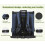 Pecute pecute Cat Carrier Dog Backpack Expandable, Portable Breathable Rucksa 6