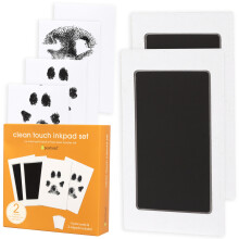 Pearhead Paw Print Clean-Touch Ink Pad, Mess Free Inkless Pet Impressi