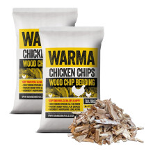 Warma Premium Chicken Wood Chips Hardwood Chippings - Poultry Bedding