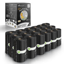Natuural Compostable Dog Poop Bags-270Bags 18Rolls, Dog Poop Bags Made