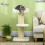 PawHut PawHut 91cm Cat Tower Scratching Posts Cat Tree for Indoor Cats Kitten 2
