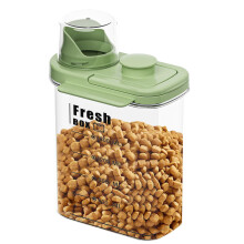 MINGPINHUIUS Dog Cat Food Storage Container - Transparent Sealed Insec