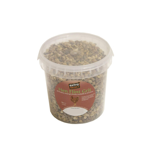 Extra Select Hen Flint Grit Tub, 1 Litre