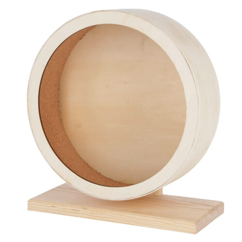 Kerbl Hamster Wood Wheel, Ø 29cm, Brown 1