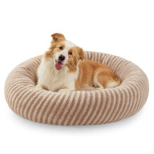 Pawk Medium Donut Dog Bed-Round Dog Cat Bed Fill Particle Memory Spong
