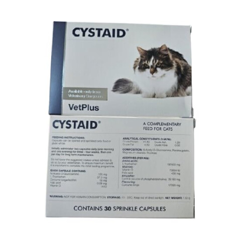 Cystaid for Cats x 60 Sprinkle Capsules 1