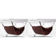 Little Friends Giant Double Bunkbed Hammock, Luxury Chocolate (Pack of