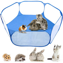 MAIKEHIGH Foldable Pet Puppy Playpen Cage Play Tent Outdoor Indoor Fen
