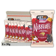 VETIQ Berries Nibblots for Small Animals, Tasty Treats Made with Added