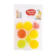 Happy Pet Tweeter's Treats Jelly Pots Fruity Flavours 8 Piece Nutrient