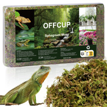 OFFCUP Natural Moss, 150g Dried Forest Moss for Maintain Humidity, Ter