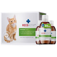RECOACTIV Immune Tonic for cats, 3 x 90 ml, dietary supplement to boos