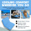 PET ADORE Dog Cooling Mat – Soft Thick Foam Supportive Gel Self Coolin 6