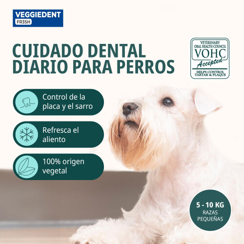 Virbac Veggiedent VN100759 Snack Fresh Strips, S 1
