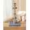 Trintion Cat Scratching Post 74cm Foldable Bottom Tall Cat Claw Scratc 5