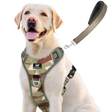 TUFFDOG Easy-Fit Dog Harness Large - Fast Release Neck Clip, Premium P