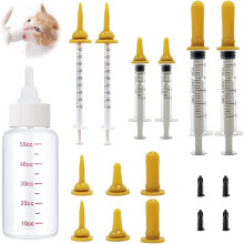 GingerUPer Kitten Bottle,Puppy Syringe Feeder,Pet Feeding Bottle with