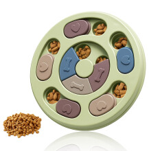 Flow fire Dogs Puzzle Slow Feeders Toy, Interactive Dog Treat Puzzle f