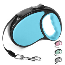 Retractable Dog Lead, 5m Long Extendable Dog Leash 360 Tangle-Free Ha