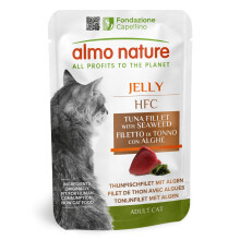 Almo Nature HFC Jelly - Wet Cat Food for Adult Cats - Tuna Fillet and