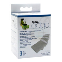Fluval Edge Aquarium Carbon Clean and Clear