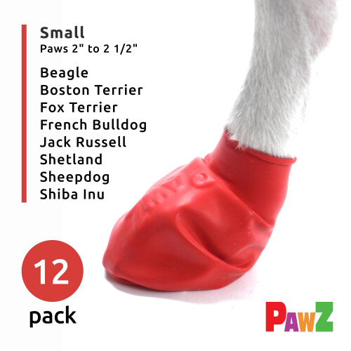 Pawz Dog - Red Dog Boots 1