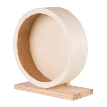 TRIXIE exercise wheel with ball bearings – for hamsters – closed cork
