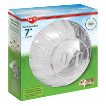 Kaytee , Run About Ball, Clear Coloured, Exercise Ball and Toys for Ha