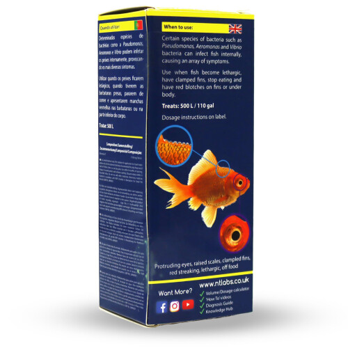 NT Labs Aquarium Anti-Internal Bacteria, Pseudomonas, Bacterial Infect 1