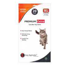 20 Extra Strong Thick Durable XL (Extra Large - 100 x 48 cm) Cat Litte