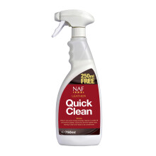 NAF Leather Quick Clean 750ml – Spray-On Leather Cleaner for Saddles,