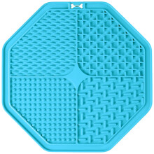 Lick Mat for Dogs : 20cm x 20cm : Dog Safe Silicone : Great with Dog P