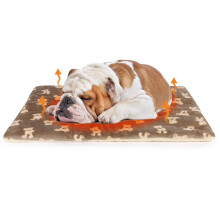 Kaket Ultra Soft Dog Crate Mat Small 65 x 50 CM, Warm Pet Dog Bed Mat