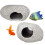 Vikrami lighting 2 PCS Aquarium Cave Rocks, Fish Tank Decorations Hide 1