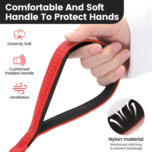HAPPY HACHI Dog Training Lead, Long Line Nylon Leash for Small Medium 1