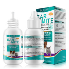 Tooffi Ear Mite Treatment For Dogs - Dog Ear Infection Treatment - Dog