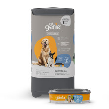 Pet Genie Pail | Dog Waste Disposal System for Outdoor and Indoor Odor