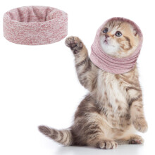 Pattepoint Cat Snood Grooming Ear Muffs for Noise Protection, Neck and