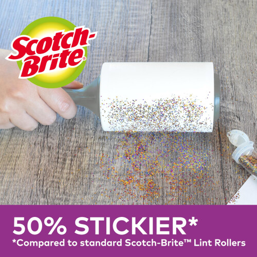 Scotch-Brite Pet Extra Sticky Lint Roller, 48 sheets - Designed for Pe 2