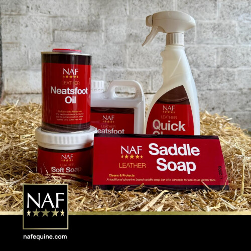 NAF Leather Soft Soap 450g – Glycerine-Based Saddle Soap for Leather C 2