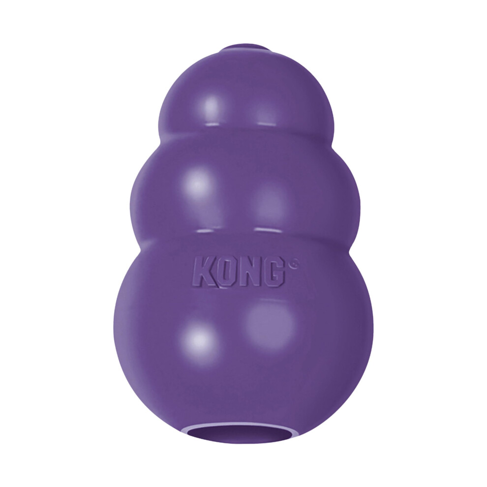 Kong Senior - Dog Toy With Gentle, Natural Rubber - Stuffable Treat To