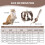 Muecleao Escape Proof Cat Harness and Leash Set, Premium Microfiber Le 2