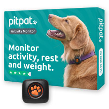 PitPat Dog Activity And Fitness Monitor (No GPS) - No Recharging or Su