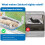 Zakkart Foldable Cat Hammock for Window - Cordless, Machine Washable B 2