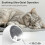 Euqvunn Steam Cat Brush with Release Button, [Ultra-Quiet Design/Comfo 3