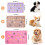 Flying Paws 3 Pieces Pet Blankets, Dog Blankets, Washable Medium Fluff 2