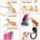 Bestomrogh 8 Pack Dog Training Clicker with Wrist Strap and Big Button 5