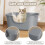 Pawsayes Top Open Cat Litter Tray with High Sided and Low Threshold En 4
